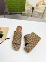 GUCCI new thick-soled slippers height 11cm - Image 2