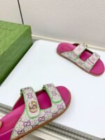 GUCCI new summer sandals canvas fabric - Image 6
