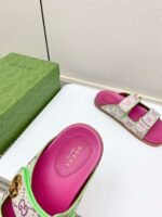 GUCCI new summer sandals canvas fabric - Image 5