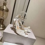 JIMMY CHOO summer high heels 10cm high