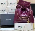 Chanel shoulder bag official website 1:1 advanced version 39x42x8cm