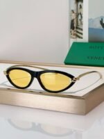 BOTTEGA VENETA Sunglasses Premium Edition Premium Edition Size: 56-14-145 - Image 9