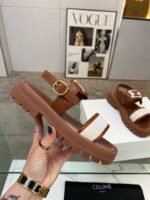 Celine Arc de Triomphe buckle strap Roman sandals - Image 3