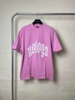 Balenciaga T-shirt high-end version NOLOGO letter short sleeve 260 fabric
