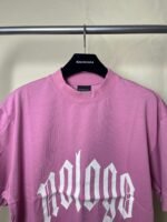 Balenciaga T-shirt high-end version NOLOGO letter short sleeve 260 fabric - Image 6