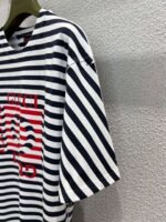 GUCCI 2025 Summer New Striped Letter T-shirt Premium Edition - Image 7
