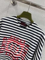 GUCCI 2025 Summer New Striped Letter T-shirt Premium Edition - Image 5