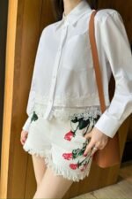 Loewe lace long-sleeved shirt - Image 6