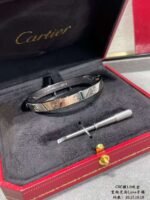 Cartier bracelet high-end double opening model available in sizes 16-21 - Image 5