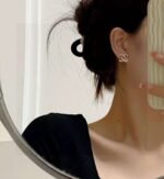 Chanel Double C Vintage Earrings - Image 7