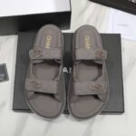 Chanel Velcro Slippers - Image 11