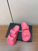 Chanel Velcro Slippers - Image 10