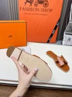 Hermes H slippers genuine leather size 34-42 - Image 8