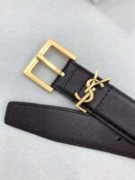 YSL belt advanced version width 3cm genuine leather material - Image 7