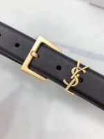 YSL belt advanced version width 3cm genuine leather material - Image 5