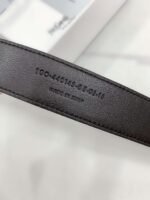 YSL belt advanced version width 3cm genuine leather material - Image 4