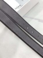 YSL belt advanced version width 3cm genuine leather material - Image 3