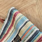 MIUMIU new straw bag striped stitching - Image 9