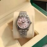 Rolex Women’s Datejust Watch Dial 31mm Regular Edition Silver Wristband