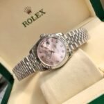 Rolex Women’s Datejust Watch Dial 31mm Regular Edition Silver Wristband - Image 4