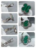 Van Cleef & Arpels Four-Leaf Clover Earrings, Small Edition - Image 2