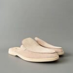 Loro Piana men’s round toe low-top half-slippers high-quality - Image 7