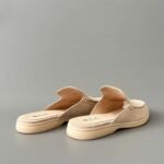 Loro Piana men’s round toe low-top half-slippers high-quality - Image 6