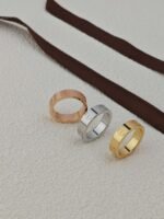 Cartier LOVE Ring Premium Edition  Inlaid with three gemstones - Image 7