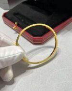 Cartier bracelet narrow version without diamonds high-end version 1:1 - Image 8