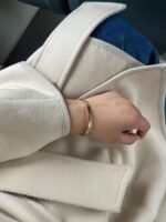 Cartier bracelet narrow version without diamonds high-end version 1:1 - Image 3