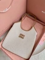 miumiu new hobo tote bag autumn and winter series with advanced version size 35×40