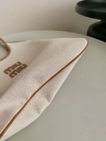 miumiu new hobo tote bag autumn and winter series with advanced version size 35×40 - Image 3