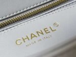Chanel new small golden ball mini light gray bag top quality1：1 size 13x20x7cm - Image 3