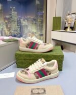 GUCCI Screener new pink dirty shoes - Image 9