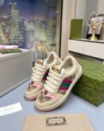 GUCCI Screener new pink dirty shoes - Image 4