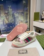 GUCCI Screener new pink dirty shoes - Image 3