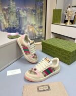 GUCCI Screener new pink dirty shoes - Image 2