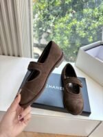 Chanel 2025 new woven Mary Jane cotton shoes autumn and winter new products - Image 6