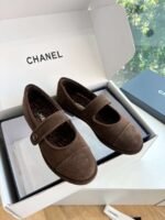 Chanel 2025 new woven Mary Jane cotton shoes autumn and winter new products - Image 5