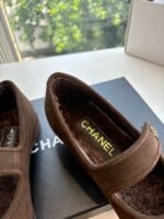 Chanel 2025 new woven Mary Jane cotton shoes autumn and winter new products - Image 2