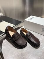 Loewe men’s casual leather shoes high-end version of cowhide material - Image 9