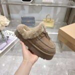 UGG autumn and winter wool slippers casual closed toe slippers advanced version - Image 4