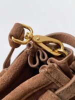 PRADA LuxSoft suede handbag premium version size 32×15.5x12cm - Image 5