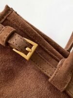 PRADA LuxSoft suede handbag premium version size 32×15.5x12cm - Image 4
