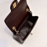 Chanel new reddish-brown small golden ball bag high-end version - Image 5