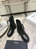Celine latest autumn and winter catwalk Martin shoes, high-end leather material - Image 8