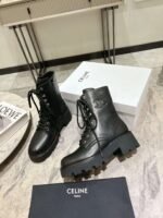 Celine latest autumn and winter catwalk Martin shoes, high-end leather material - Image 7