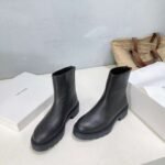 THE ROW The new round-toed bare boots for autumn and winter are made of calfskin material. The inner cowhide material is about 3.5cm thick. High-end version - Image 2
