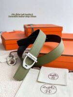 Hermes original leather belt 3.8cm - Image 9