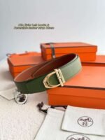 Hermes original leather belt 3.8cm - Image 8